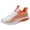 Orange, variant on eczipvz Womens Running Shoes Walking Shoes Women Breathable Cushion Running Tennis Fashion Sneakers with Arch Support,Pink