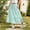 Light Blue, variant on Lutiedan Girls' Maxi Skirts Tiered Elastic Waist Drawstring Flowy Skirts Ruffle Pleated Casual Summer Long Skirts Size 3-15