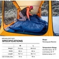 thumbnail image 5 of Exped Mega Sleep Duo 25F Sleeping Bag, Deep Sea, Medium, 5 of 6