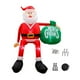 thumbnail image 5 of Adorno inflable navideño de Papá , decoración para fiestas, decoración al libre, accesorios de fotos para techo, patio, exterior, 5 of 8