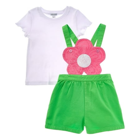 Flapdoodles girls Daisy Shortall Set, 6