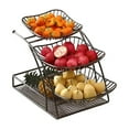 thumbnail image 1 of Kitchen Organizer Rack 3-Tier Seasoning Vegetable Fruit Rack Removable Stand Storage Rack, 1 of 5