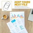 thumbnail image 6 of 50 Pcs Mini Clip Bookmark Paper Clips Sheet Holders Creative Special-shaped Pin Paper Clip Work Office, 6 of 6