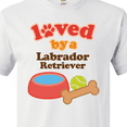 thumbnail image 4 of Inktastic Labrador Retriever Loved by a T-Shirt, 4 of 5
