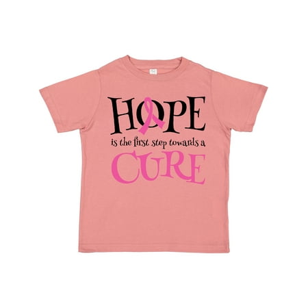 

Inktastic Breast Cancer Hope Quote Gift Toddler Toddler Girl T-Shirt