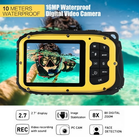 Underwater Video Camera 16MP 2.7