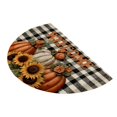 thumbnail image 1 of Alfombra de otoño con estilo de calabaza de fútbol Alfombra antideslizante de otoño Alfombra de entrada interior para Acción de Gracias Porche delantero, 1 of 5