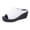 White, variant on Orthopedic Sandals 2024 New Summer Dressy Leather Orthopedic Wedge Sandals Comfortable Platform Arch Support Slip Sand Women Summer Fashion Leisure Fish Mouth Sandals Thick Bottom Slippers