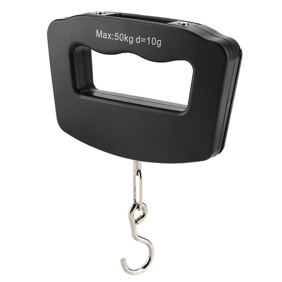 Portable LCD Digital Hanging Fish Scale 110lbs / 50kg Electronic Pocket Scale