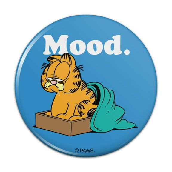 Garfield Mood Kitchen Refrigerator Locker Button Magnet