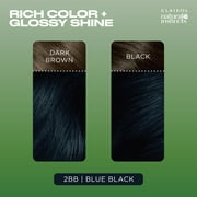 Clairol Natural Instincts Demi-Permanent Hair Color Creme, 2BB Blue Black, Hair Dye, 1 Application