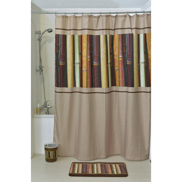 Extra Length Polyester Bathroom Shower, Adding Length To Shower Curtain