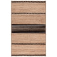 thumbnail image 2 of Safavieh Natural Fiber Seanna Striped Area Rug, Natural/Black, 6' x 9', 2 of 11