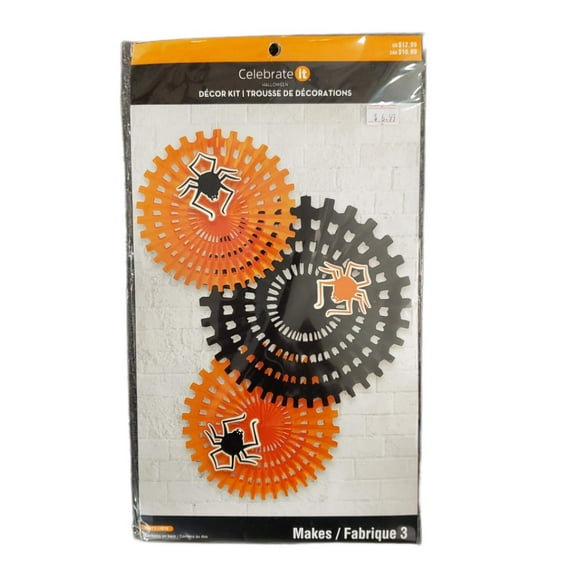 Halloween Spider Decor Kit by Celebrate It