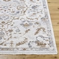 thumbnail image 2 of Hauteloom Aldona Living Room, Bedroom Area Rug - Traditional - Ivory, Taupe, Slate Gray - 6'7" x 9', 2 of 5