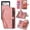 Pink, variant on for Google Pixel 6 Case, Detachable Magnetic Wallet Case with Card Holder,Coin Pocket,PU Leather All-Round Shockproof Cover, 6.4in,Pink