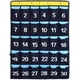 thumbnail image 1 of Gráfico de bolsillo numerado sobre puerta colgante organizador de aula para teléfonos celulares calculadoras titulares azul, 1 of 4
