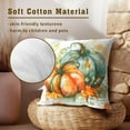 thumbnail image 7 of Thanksgiving Throw Pillow Covers 16x16 Inch Green Orange Fall Pumpkin Decorative Outdoor Throw Pillow Covers Autumn Cushion Covers for Couch Sofa Bed Home Fall Decor (Pack of 2), 7 of 7