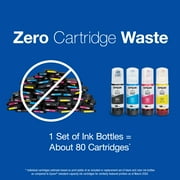 EPSON 522 EcoTank Ink Ultra-high Capacity Bottle Magenta (T522320-S) Works with EcoTank ET-2720, ET-2800, ET-2803, ET-2840, ET-4700, ET-4800, ET-4810