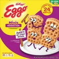 Eggo Minis Cinnamon Toast Waffle Bites, PeanutFree, 25.8 oz, 24 Count (Frozen)