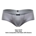 thumbnail image 4 of Xtremen Fashion Underwear 91219 Microfiber Trunks Color Gray Size S, 4 of 5