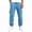Blue, variant on DJDLJWCJ Boys Jogger Cargo Pants Solid Color Elastic Waist Casual Pants Multi-pocket Outdoor Hiking Pants Gray Size 5T