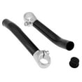 thumbnail image 6 of 1 Pair Premium End Aluminum Alloy Bike Handlebar Ends Grip with Bar - Choose of colors Black, 6 of 8
