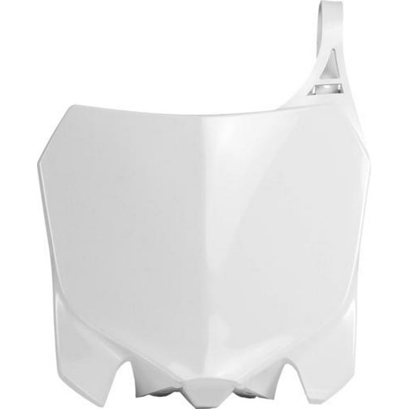 Acerbis 2314360002 Front Number Plate White