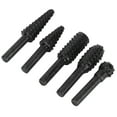 thumbnail image 4 of Woodworking File, High Efficiency Black Wood Carving File Durable With Universal Round Shank For Craft DIY, 4 of 8