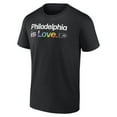 thumbnail image 2 of Men's Black Philadelphia Flyers City Pride T-Shirt, 2 of 3