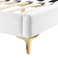 thumbnail image 6 of Modway Novi Performance Velvet Full Bed in White, 6 of 10