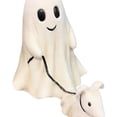 thumbnail image 4 of Fantasma Halloween Que Camina Perro Resina Regalo Creativo para Amigos (niño 15 Cm), 4 of 8