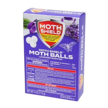 TIAB Moth Shield Lavender Scented Moth Ball Moth Protection, 4 oz