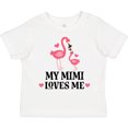 thumbnail image 3 of Inktastic My Mimi Loves Me Flamingo Girls Toddler T-Shirt, 3 of 5