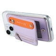 thumbnail image 4 of ShellTech for iPhone 12 Pro Max Wallet Case Cover Slim Stand Credit Card Holder Slot TPU Hand Strap for iPhone12 Pro Max Case Women Men,Purple, 4 of 15