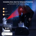 thumbnail image 3 of Losei 2.5K Indoor Security Camera,Dual Lens 360° Cameras for Home Security Indoor with Motion Detection Alert, Pet Camera with 2 Way Audio, Baby Monitor-Night Vision, 3 of 8