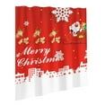thumbnail image 2 of AuroraX Waterproof Shower Curtain Liner,72x72 Inch Extra Wide Christmas Bathroom Curtain,Christmas Home Fall Bathroom Decor, 2 of 5