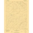 thumbnail image 3 of USGS 19x24 Black Modern Framed Museum Art Print Titled - Gaylord Reservoir Wyoming Quad - USGS 1959, 3 of 5
