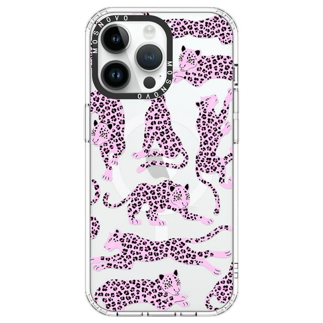Funda de teléfono MOSNOVO para iPhone 14 Pro Max Buffertech Pink