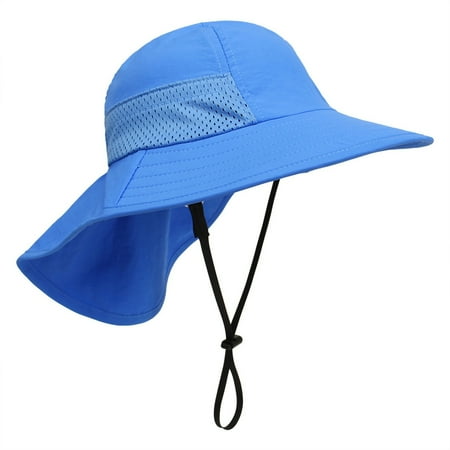 

MPWEGNP Kid s Sun Hat Wide Brim UPF 50+ Hat For Toddler Boys Girls Bucket Hat Kids Snowman Hat 3d Hats for Kids