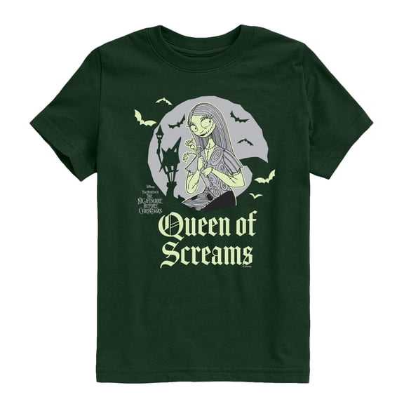 The Nightmare Before Christmas - Hallo Queen - Youth Boys Short Sleeve Graphic T-Shirt