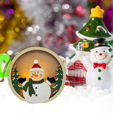 

Apepal Black and Friday Deals Christmas Gift LED Glowing Elderly Snowman Night Light Wind Lamp Christmas Table Decoration Pendant Decoration