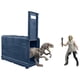 thumbnail image 2 of Set de dinosaurios Jurassic World Cage and Fury HFG63 con figuras, 2 of 6
