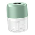 thumbnail image 3 of de verduras Trituradora de Herramientas de cocina Chili Trituradora de verduras Trituradora de eléctrica Procesador de alimentos 250ml Verde Soledad Picadora de ajo eléctrica, 3 of 10