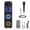 Triple 8-inch Woofer, variant on High Power Wireless Party Speaker with Disco LED Lights, TWS, AUX, FM, Wheels & Microphones - Portable PA Sound System Karaoke Machine for Car, RV