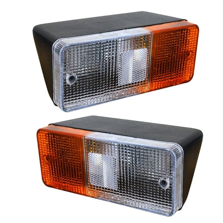 

APSMOTIV Side Lamp Assembly with 12v Bulbs Suitble for New Holland Swaraj and Farmtrac Tractors