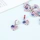 thumbnail image 5 of 10 pulseras con bandera americana, aleación, cadena de mano, joyería, pulsera de moda para mujeres, niñas y mujeres (Estados Unidos), 5 of 5