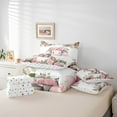 thumbnail image 4 of YST, Cute Elephant, Comforter Set, Floral, 7-Piece, Cherry Blossoms, Pink, Botanical, Queen Size, 4 of 4