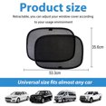 thumbnail image 2 of Parasol para coche de 4 piezas, parasol para coche de bebé, parasol para coche, furgoneta, SUV y conductores de aviones, 2 of 7