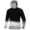 thumbnail image 6 of BRGZLK Long Sleeve Hooded Sun Protection Shirt For Men Shoulder Insert Quick Dry Breathable Lightweight For Summer Outdoor Casual Sports Hiking Fishing Beach, 6 of 6